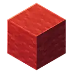Red Wool (inventory) MCE.png: Infobox image for Wool the block in Minecraft