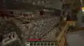 The inside of a redstone elevator.