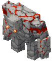 Redstone Golem Idle (Dungeons).gif: Infobox image for Redstone Golem the dungeons entity in Minecraft