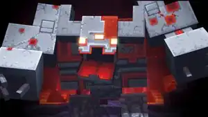 The redstone monstrosity as seen in the gameplay reveal trailer.