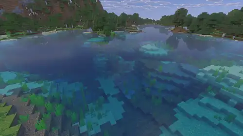 River Vibrant Visuals.png: Infobox image for River the biome in Minecraft