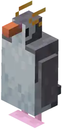 A royal penguin in Minecraft Dungeons