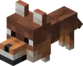 Rusty Baby Wolf JE1.png: Infobox image for Wolf the entity in Minecraft