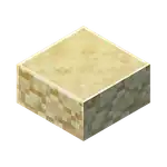 Sandstone Slab (inventory) MCE.png: Infobox image for Sandstone Slab the block in Minecraft