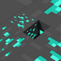 A "satisfying" gif of diamond ores falling into place endlessly.[4]