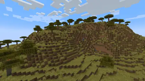 Savanna Plateau.png: Infobox image for Savanna Plateau the biome in Minecraft