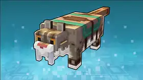 Savanna Tiger Screenshot MCL.png: Infobox image for Savanna Tiger the legends skin in Minecraft