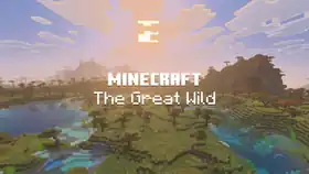Savanna title card.png: Infobox image for Minecraft: The Great Wild the video in Minecraft
