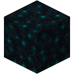 Invicon Sculk.png: Inventory sprite for Sculk in Minecraft as shown in-game linking to Sculk with description: Sculk