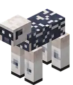 Sheared Patched Sheep.png: Infobox image for Patched Sheep the entity in Minecraft