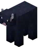 Sheared Umbra Cow.png: Infobox image for Umbra Cow the entity in Minecraft