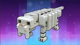 Skeletal Tiger Screenshot MCL.png: Infobox image for Skeletal Tiger the legends skin in Minecraft