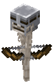 SkeletonVariant1 Idle (Dungeons).gif: Infobox image for Skeleton the dungeons entity in Minecraft