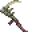 Skull Scythe Sprite MCD.png: Infobox image for Skull Scythe the dungeons item in Minecraft