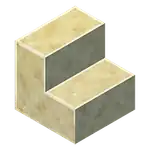 Smooth Sandstone Stairs (inventory) MCE.png: Infobox image for Smooth Sandstone Stairs the block in Minecraft
