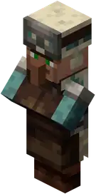 Snowy Armorer.png: Infobox image for Armorer the profession in Minecraft