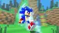 Sonic running.