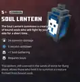 A soul lantern within the inventory.