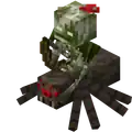 A bogged spider jockey.‌[Bedrock Edition only]