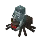 A stray spider jockey in Java Edition.