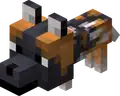 Spotted Baby Wolf JE1.png: Infobox image for Wolf the entity in Minecraft
