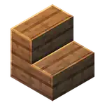 Spruce Wood Stairs (inventory) MCE.png: Infobox image for Spruce Wood Stairs the block in Minecraft