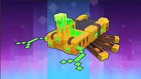 Steampunk Beetle Screenshot MCL.png: Infobox image for Steampunk Beetle the legends skin in Minecraft