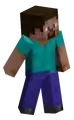 Steve as seen in Minecraft Dungeons.