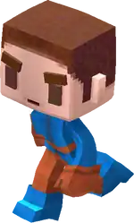 Steve (mob).png: Infobox image for Mob the entity in Minecraft