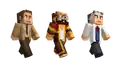 Promotional render of the Bob Newby, Maury, and Dr. Owens skins.
