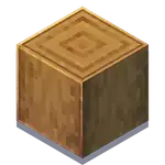 Stripped Oak Log (inventory) MCE.png: Infobox image for Stripped Oak Log the block in Minecraft
