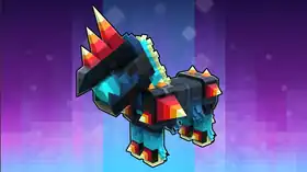 Supernova Steed Screenshot MCL.png: Infobox image for Supernova Steed the legends skin in Minecraft