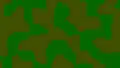 An example of the temperature variation in swamps, leading to different shades of green for the grass blocks, edited for better visibility.
