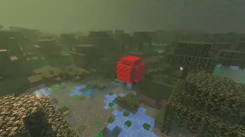 Swamp Vibrant Visuals.png: Infobox image for Swamp the biome in Minecraft