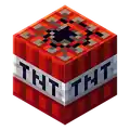 TNT as it appeared in Minecraft Earth.