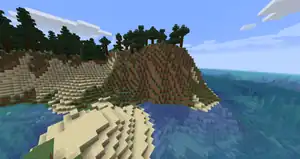 Taiga Hills.png: Infobox image for Taiga Hills the biome in Minecraft
