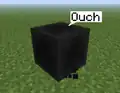 A talking Block of Coal