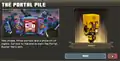 As seen in the The Portal Pile description screen