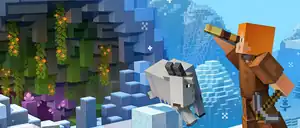 Header of the spyglass taking inventory Minecraft.net article.