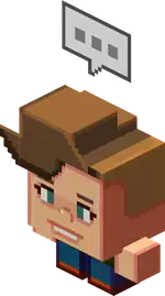 Tiny Lydia Mob Vote Server.png: Infobox image for Tiny Lydia the character in Minecraft