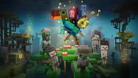 Treetop Trampoline... of DOOM! Thumbnail MCL.png: Infobox image for Treetop Trampoline... of DOOM! the legends mode in Minecraft