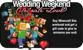 Herobrine in the Wedding Weekend promo image.