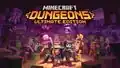 Minecraft Dungeons: Ultimate Edition key art but with the logo.