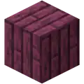 Vertical Crimson Planks
