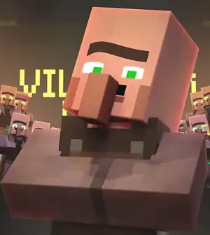 Villager No. 5 in VILLAGER NEWS: BREAKING NEWS! 🎵🎵🎵Minecraft Animated Music Video🎵🎵🎵