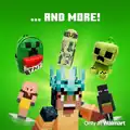 Walmart exclusive Minecraft items.