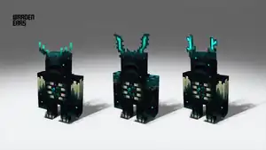 Early incarnations of the warden's ears.