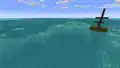 A warm ocean single biome world before 1.18.