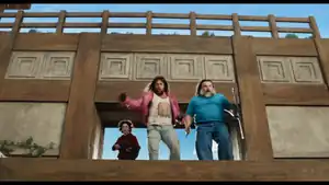 Chiseled stone bricks in A Minecraft Movie.