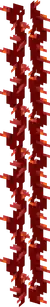 Weeping vines iso.png: Infobox image for Weeping Vines (feature) the structure in Minecraft